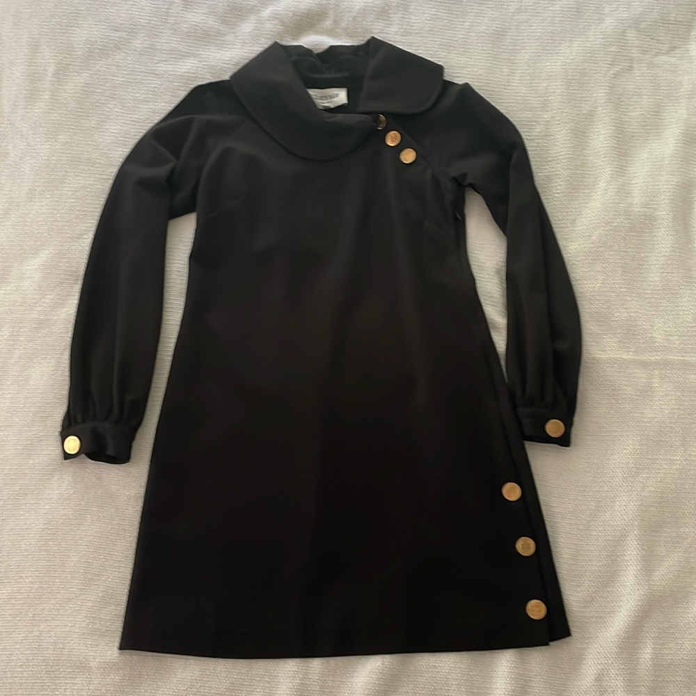 Elizabeth McKay Size 4 Black Dress